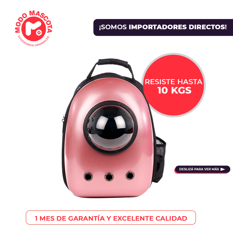 Mochila Astronauta Metal Pink